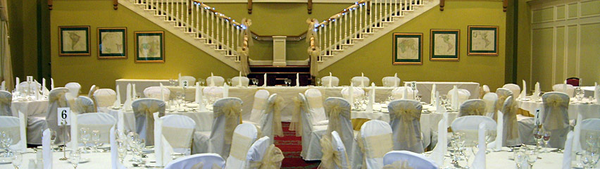 Gisborough Hall - champagne bows