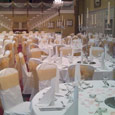 Gisborough Hall - antique gold bows